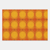 Taffi Op Art Sampler Verpakking Papiervellen Inpakpapier Vel (Voorkant 3)
