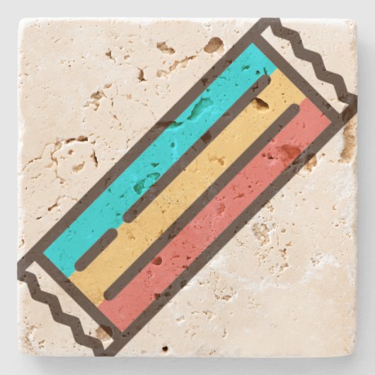 taffig stenen onderzetter (Voorkant)