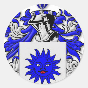 Tafoya Wapen Ronde Sticker