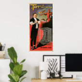 Taft ~ Magicies Devils Cage  Magic Act Poster (Thuiskantoor)