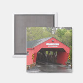 Taftsville Covered Bridge, Vermont Magneet (Voorkant / Achterkant)