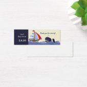 Tag Ahoy Mate Red Sail Favor (Bureau)