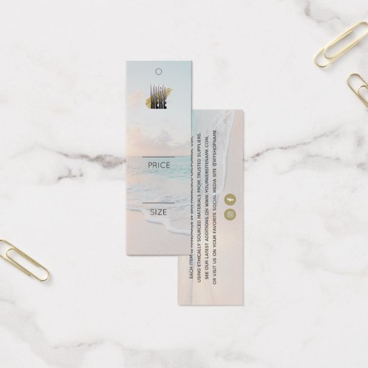 Tag avec logo (Bureau)