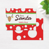 Tag cadeau de Noël père Noël (Bureau)