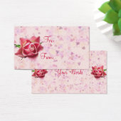 Tag cadeau Harmony rose (Bureau)