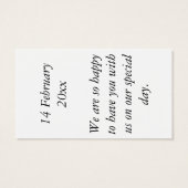 Tag cadeau Merci Las Vegas Nevada (Dos)