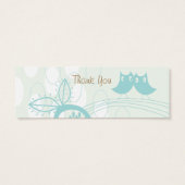 Tag Cadeau Merci Personnalisé En Amour / (Dos)