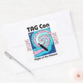 Tag Con 2026 - Autocollant Flight of the Vimana (Enveloppe)