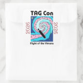 Tag Con 2026 - Vlucht van de Vimana Sticker (Tas)