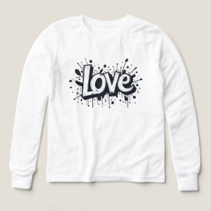 Tag d'amour monochrome