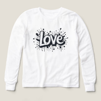 Tag d'amour monochrome