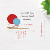 Tag de hang de Knit With Love Knitter (Bureau)