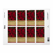 Tag de Noël Étiquettes (Feuille entière)
