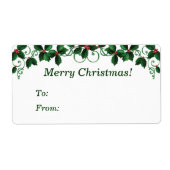 Tag de Noël Étiquettes (Devant)