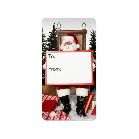 Tag de Noël Étiquettes (Devant)