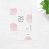 Tag de prix Carré des médias sociaux (Bureau)