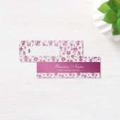 Tag de prix professionnel Salon Floral Rose (Bureau)