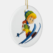 Tag de ski / Ornement (Droite)