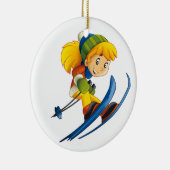 Tag de ski / Ornement (Droite)