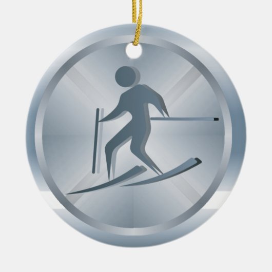 Tag de ski / Ornement - SRF (Devant)
