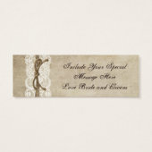 Tag d'élégance vintage sur Twine Bombonaiare (Dos)