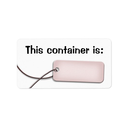 Tag Étiquettes de cuisine (Devant)