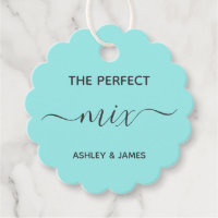 Tag Favor, étiquette cadeau Mariage de piste