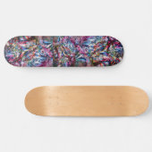 Tag Grafitti Patterned Skateboard (Horz)
