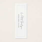 Tag Hang d'emballage d'affichage d'entreprise mode (Devant)