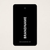 Tag Hang du prix des vêtements modernes (Devant)