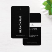 Tag Hang du prix des vêtements modernes (Bureau)