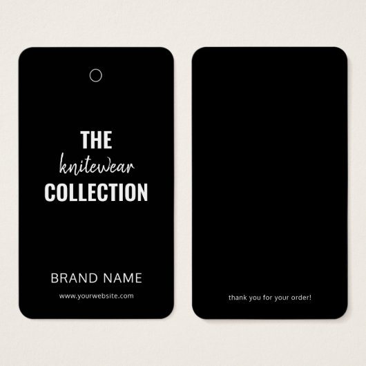 Tag Hang Moderne (Devant & derrière)