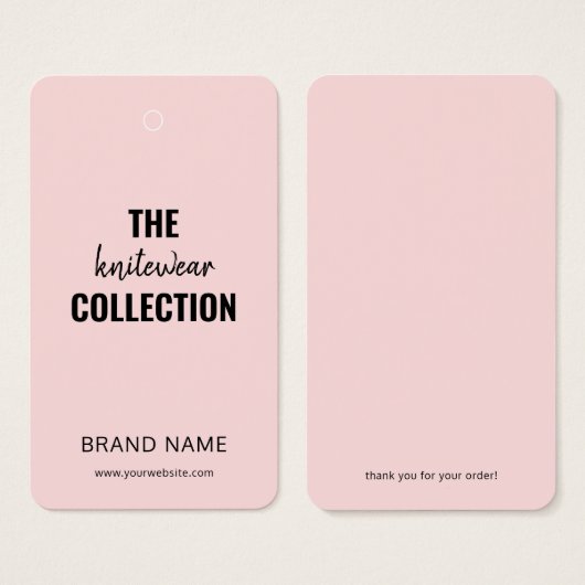 Tag Hang Moderne (Devant & derrière)