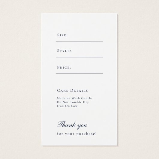 Tag Marine Blanc (Dos)