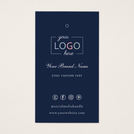 Tag Marine Blanc (Devant)