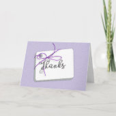 tag merci avec boucle (Devant)