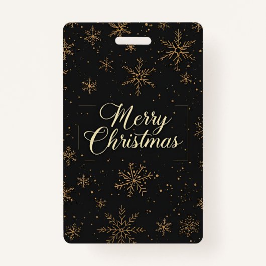 Tag-Merry Christmas Badge (Achterkant)