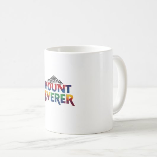 Tag Mont Everest Mug (Devant droit)
