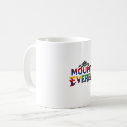 Tag Mont Everest Mug (Devant gauche)