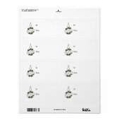 tag noël ou étiquette (Feuille entière)