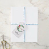 Tag ou étiquette cadeau de Noël (Avec de laficelle)