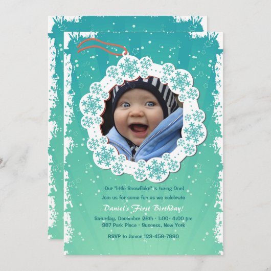 Tag Photo Invitation (Devant / Derrière)