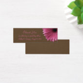 Tag rose Gerbera Daisy Wedding Favor (Bureau)