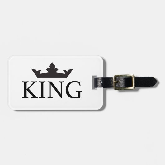 Tag Royal Family King Bagagelabel (Voorkant horizontaal)