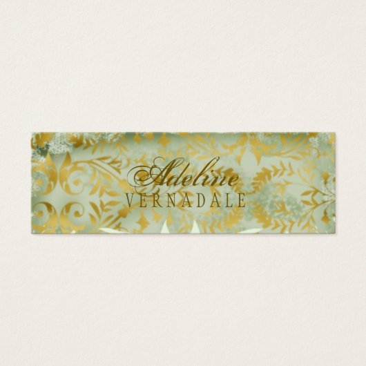 Tag Vintage Melon Gold Hang (Devant)