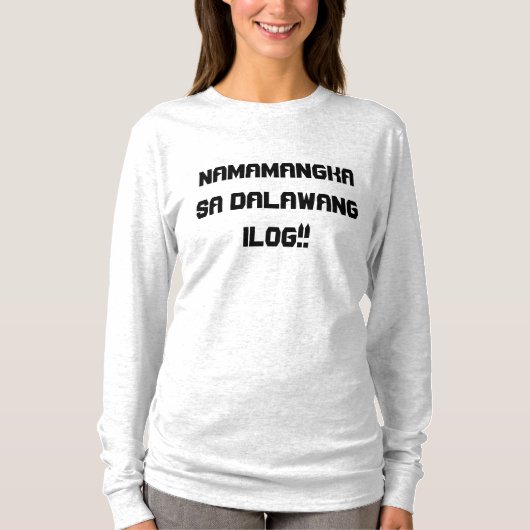 Tagalog Hugot Lines Shirt (Voorkant)