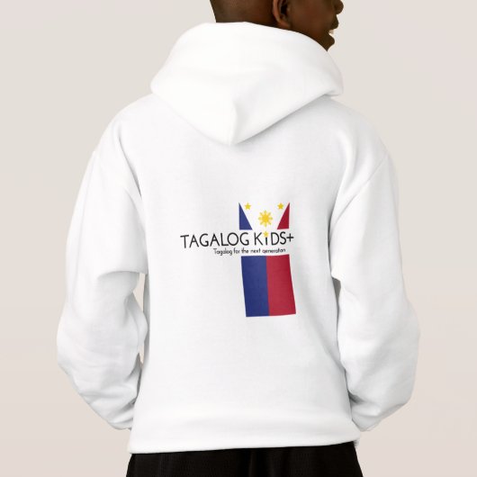 Tagalog Kinder+ Kinder Sweatshirt (Achterkant)
