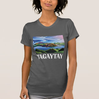 Tagaytay en Taal vulkaan T-shirt