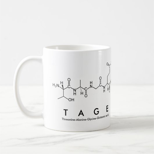 Tage peptide nom mug (Gauche)