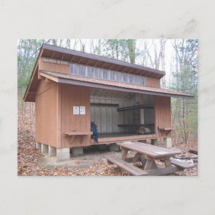 Tagg Run Appalachian Trail Ansichtkaart Briefkaart